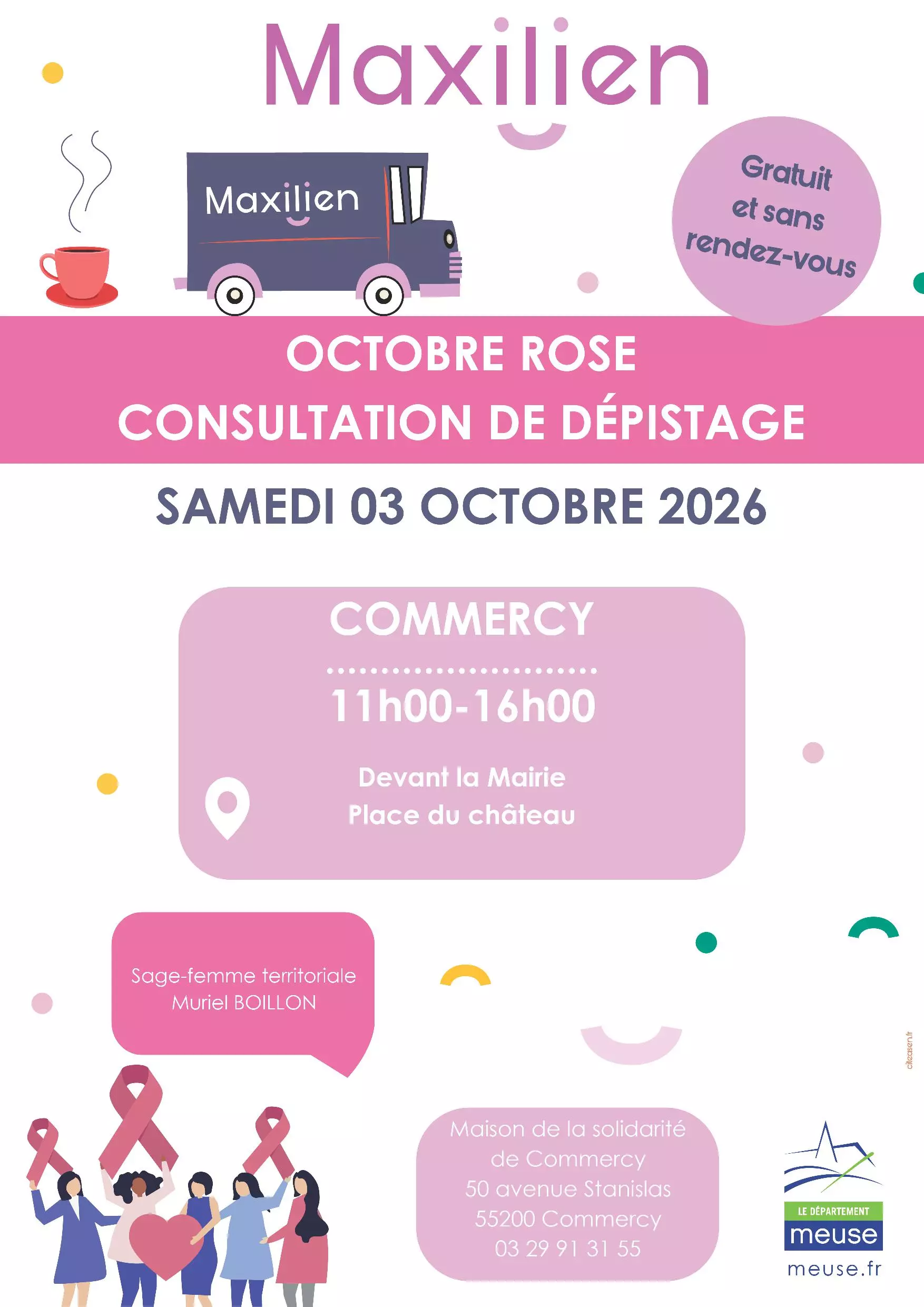Commercy OCTOBRE ROSE 261003